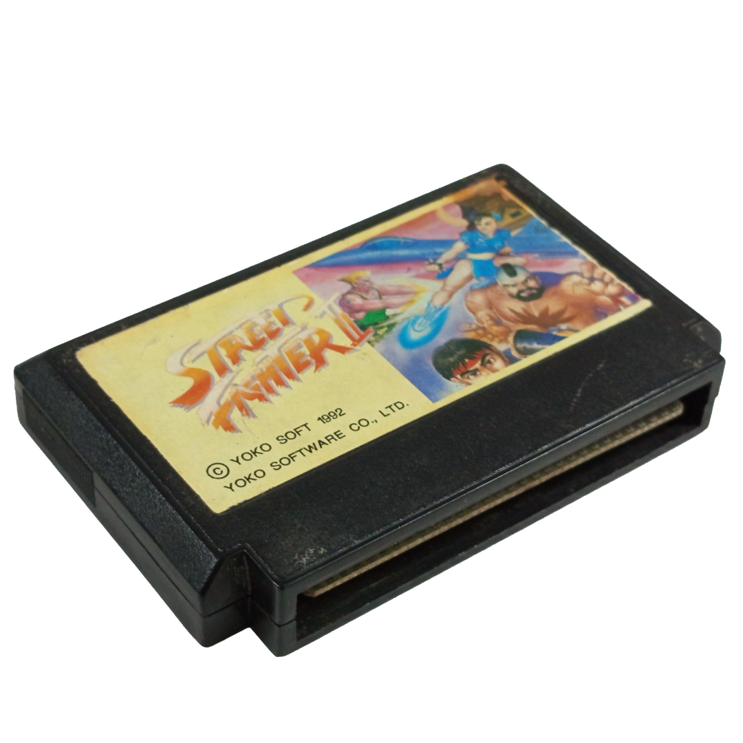 FC 1992 Street Fighter II (HK Ver, Loose Cartridge)