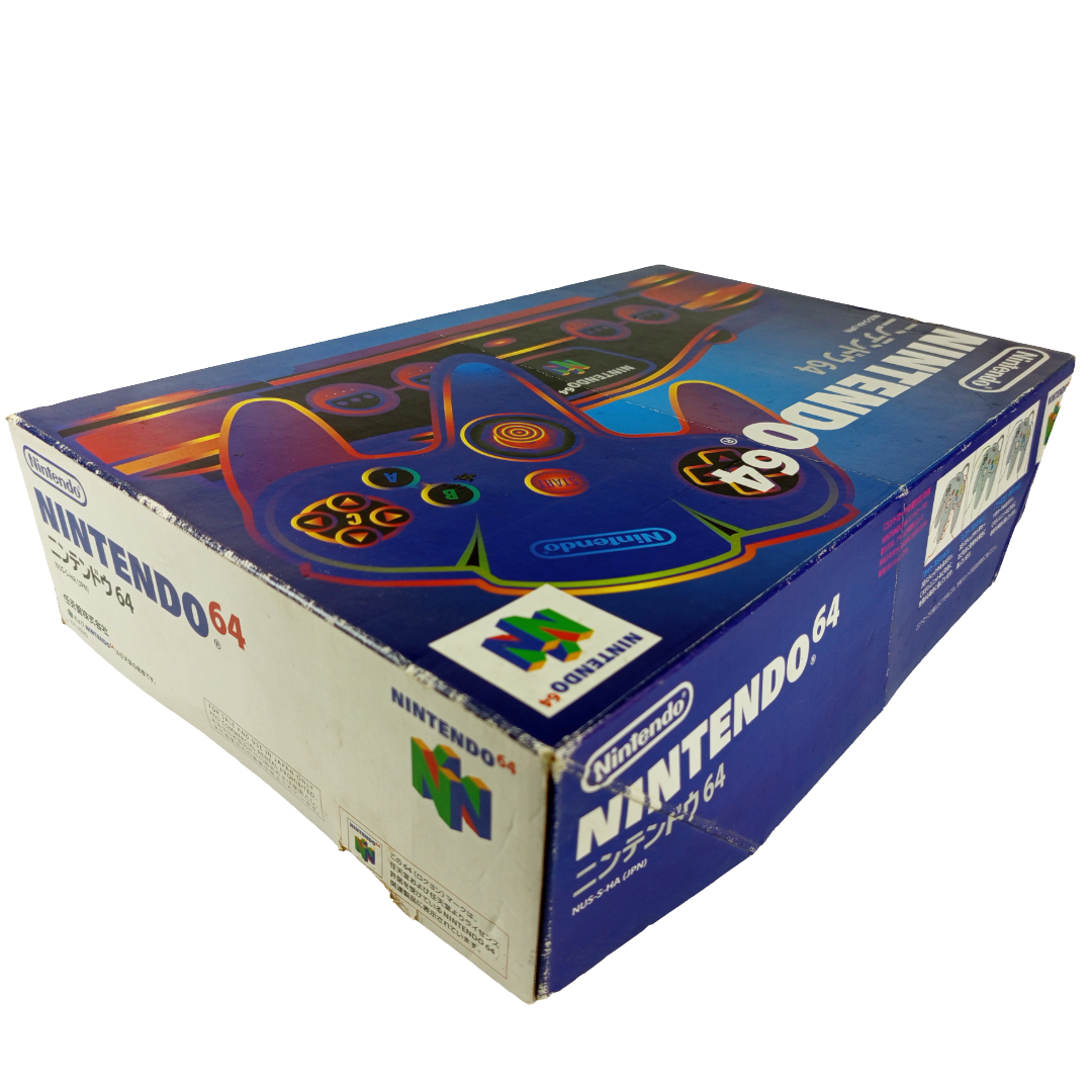 NINTENDO N64 System W/ Box NUS-S-HA (JPN)