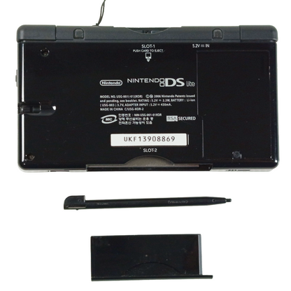 Nintendo NDS LITE BLACK USG-KOR-1 (UKF13908869 KOR VER)