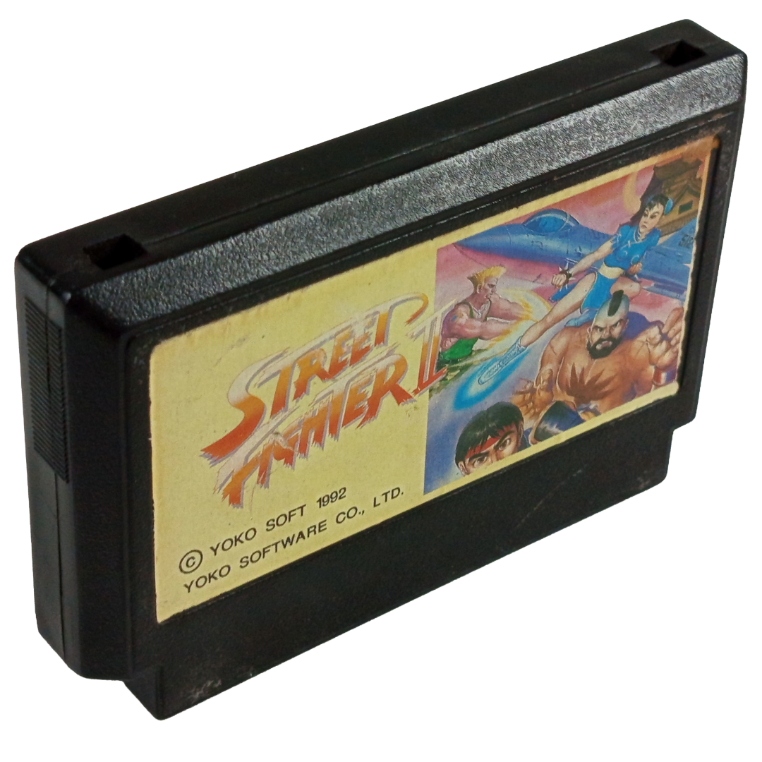 FC 1992 Street Fighter II (HK Ver, Loose Cartridge)