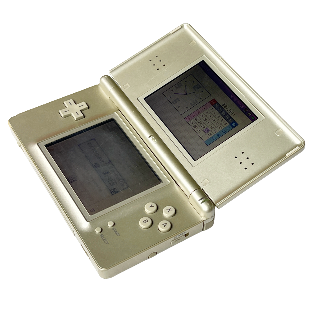 Nintendo NDS LITE Gold USG-HKG-8 (UTF10795339, HKG Ver)