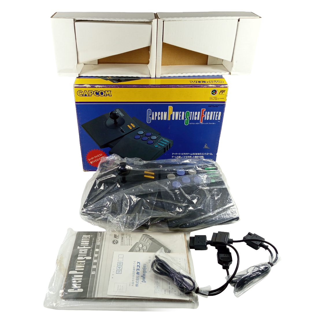 CACOM ARCADE STICK CPS FIGHTER-A CPS-A10CA w/ BOX