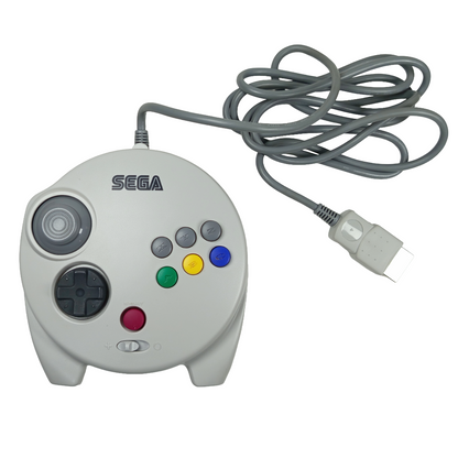 Sega SATURN 3D Analog Controller White (HSS-0137, JPN Ver)
