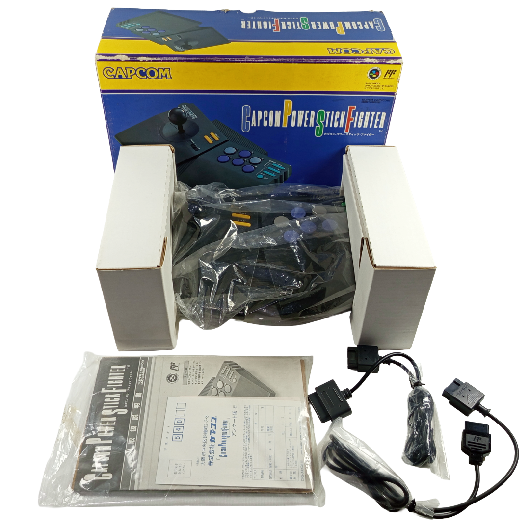 CACOM ARCADE STICK CPS FIGHTER-A CPS-A10CA w/ BOX