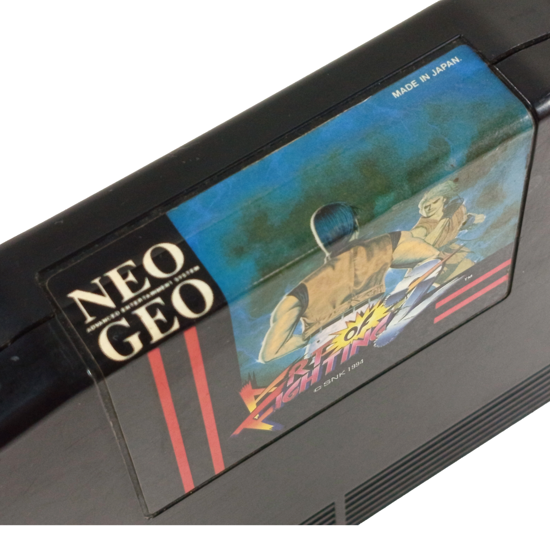 SNK 1994 Authentic Neo Geo AES Art of Fighting 2 (Cartridge Only, US Ver)