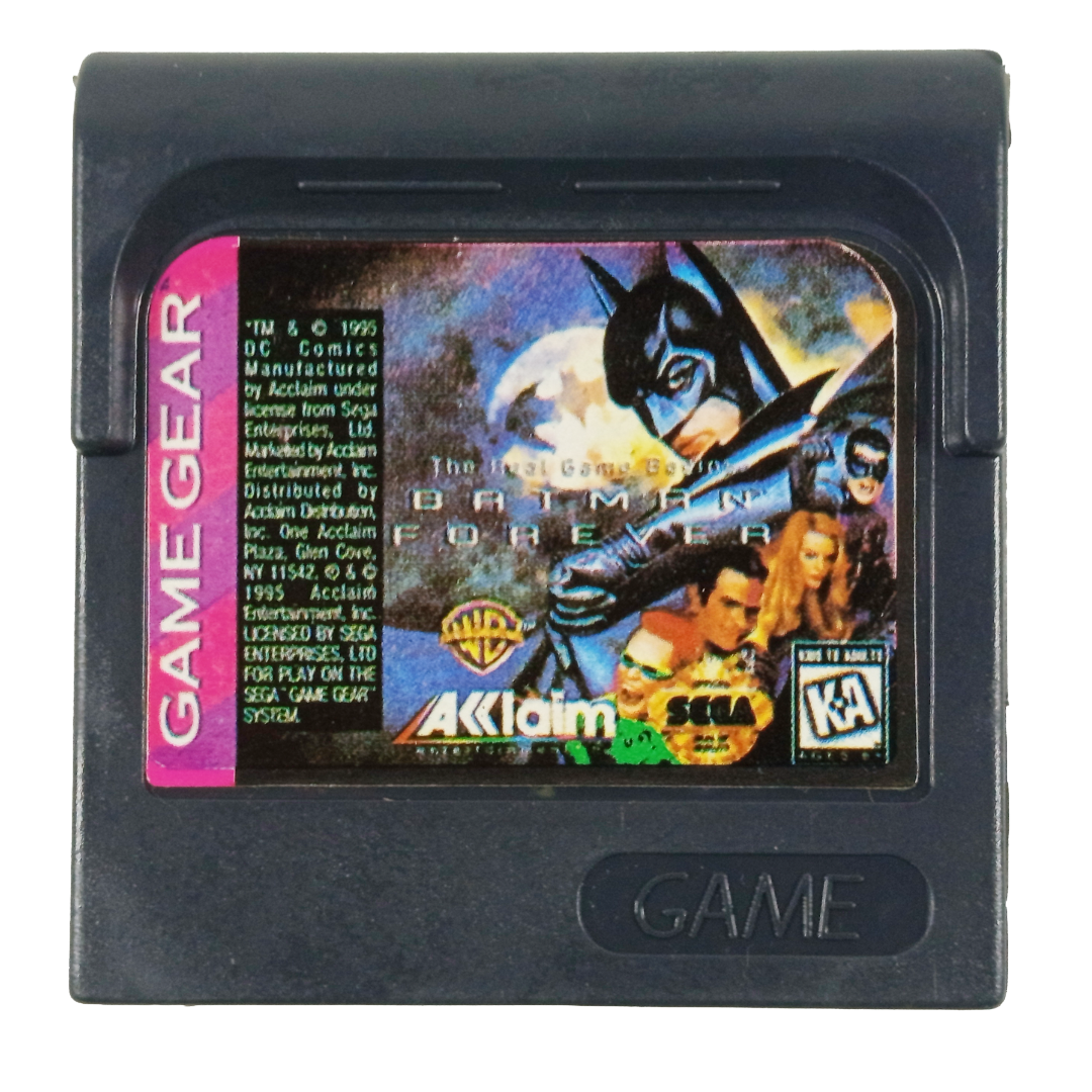SEGA GameGear BATMAN FOREVER (Boot Ver)