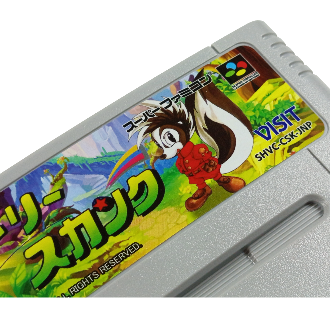 SFC VISIT Cooly Skunk (NEW Physics Homebrew, JPN Ver)