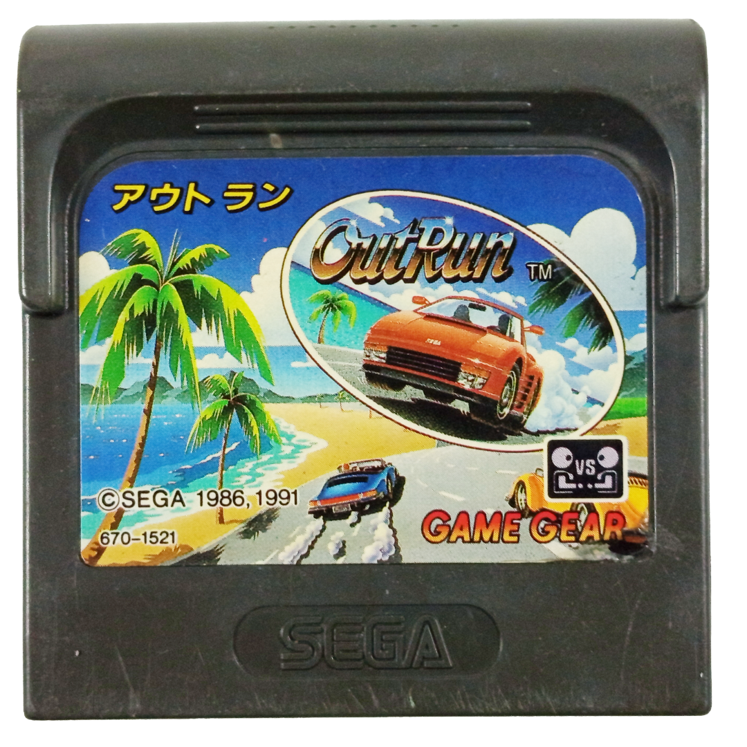 SEGA GameGear OUTRUN (JPN Ver)