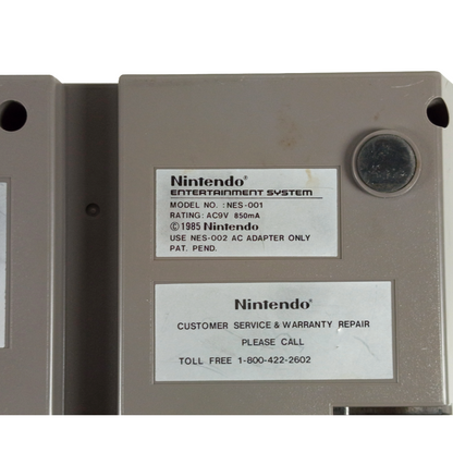 1985 Nintendo NES NESA-001 System (US Ver, System Only)