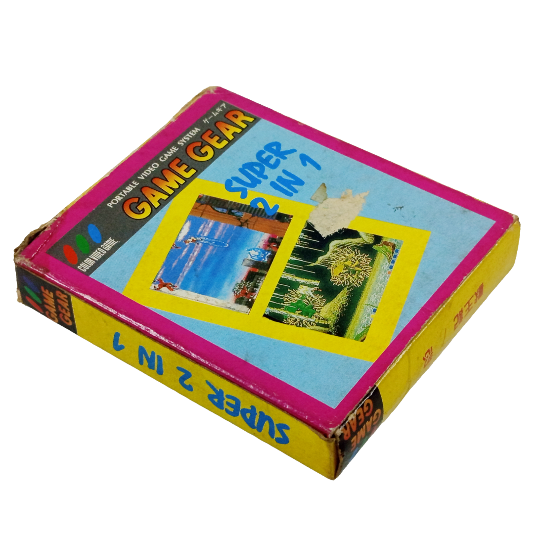 SEGA GameGear SUPER 2 in 1  Altered Beast & Shinobi (Boot Ver)