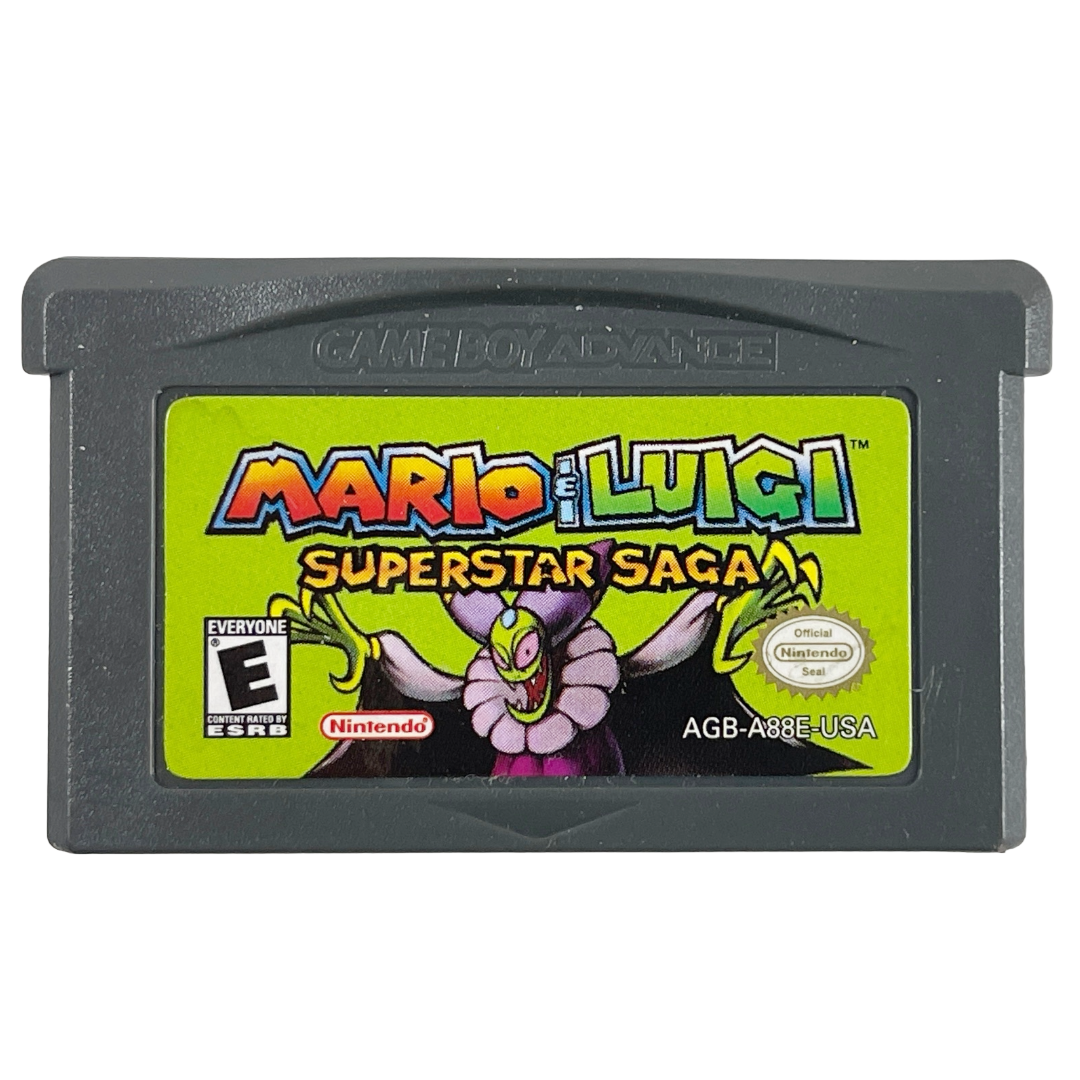 GBA MARIO & LUIGI SUPER STAR SEGA (US VER, Loose Cartridge)