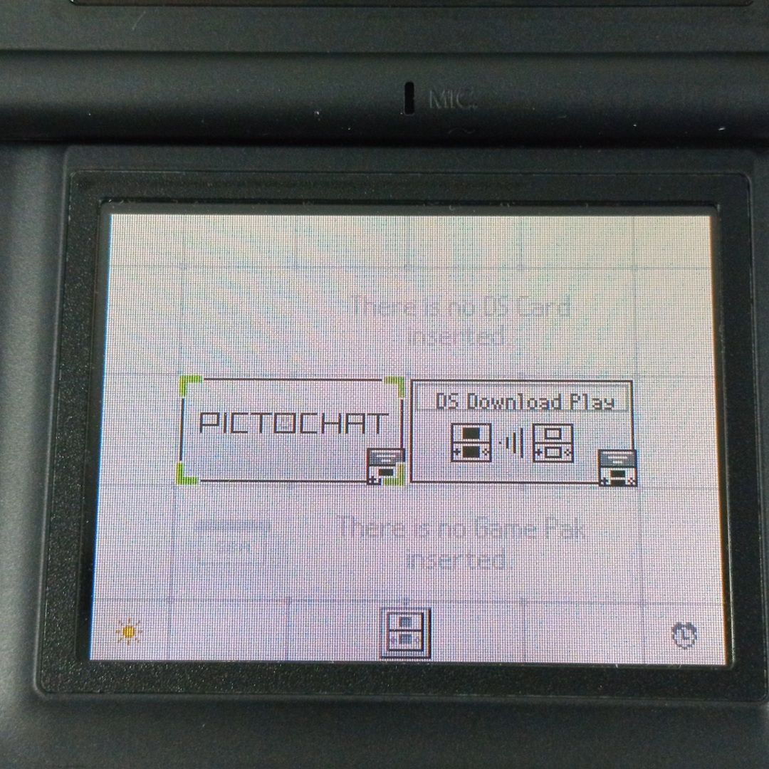 Nintendo NDS LITE BLACK USG-KOR-1 (UKF13908869 KOR VER)