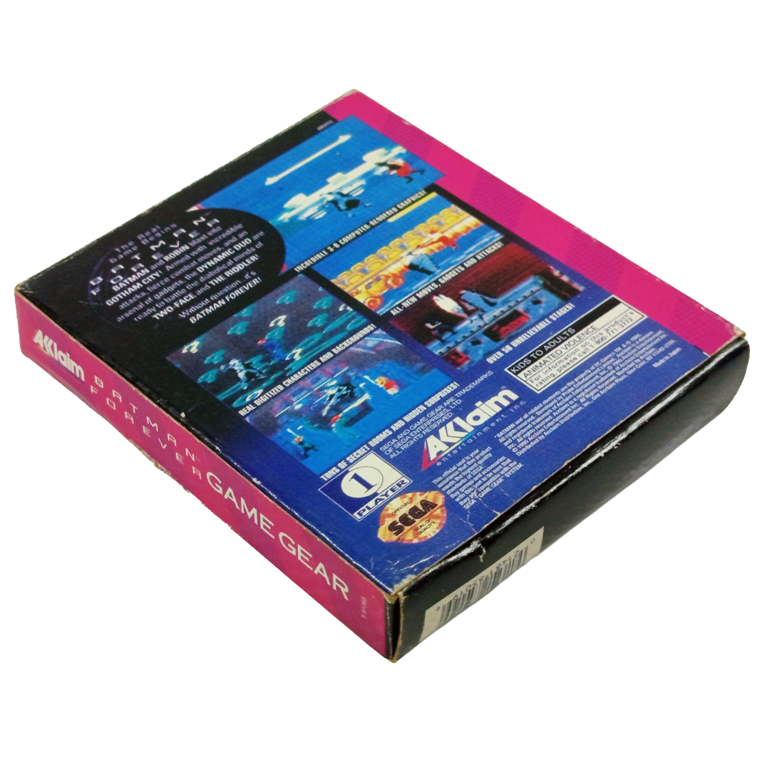 SEGA GameGear BATMAN FOREVER (Boot Ver)