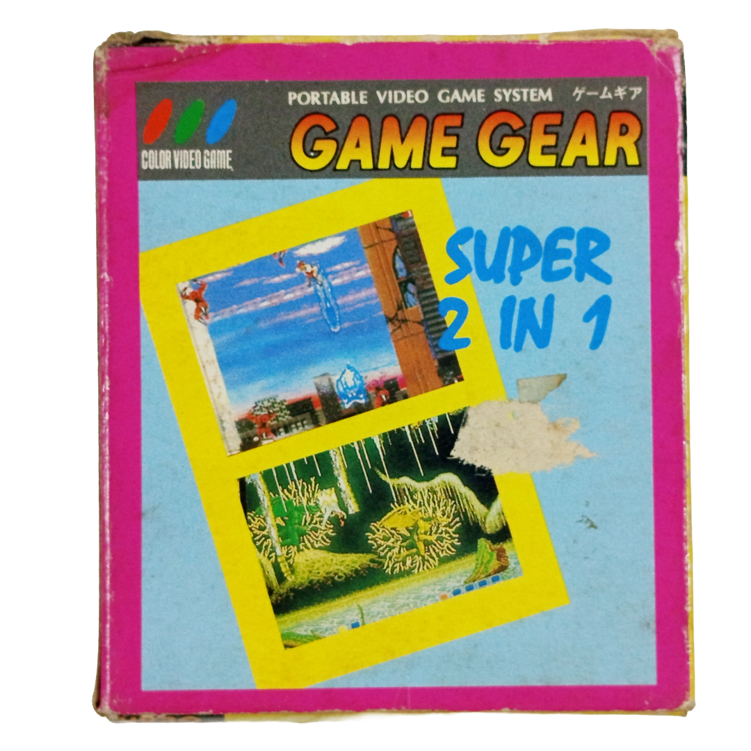 SEGA GameGear SUPER 2 in 1  Altered Beast & Shinobi (Boot Ver)