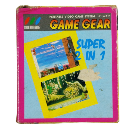 SEGA GameGear SUPER 2 in 1  Altered Beast & Shinobi (Boot Ver)