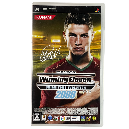 PSP World Soccer Winning Eleven Ubiquitous Evolution 2008 (JPN Ver)