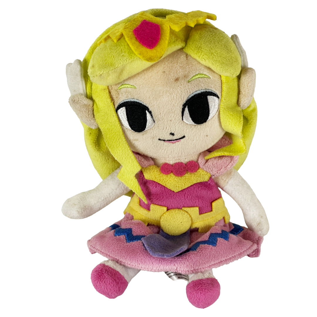 Nintendo/Little Buddy LLC The Legend of Zelda The Wind Waker Princess Zelda Plush Doll (B)