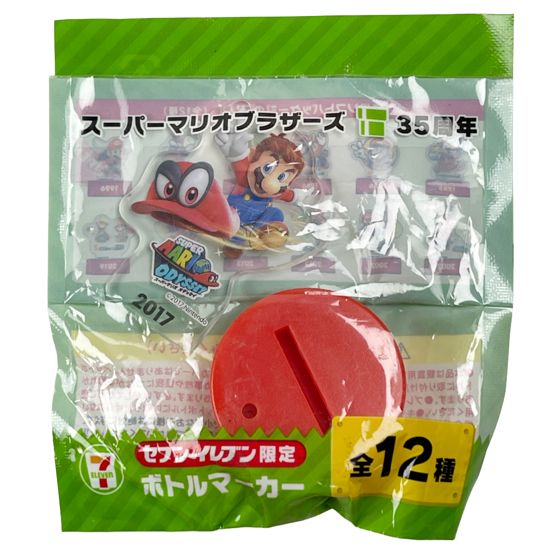 Nintendo x 7-Eleven Super Mario 35th Anniversary 2017 Super Mario Odyssey Limited Bottle Cap