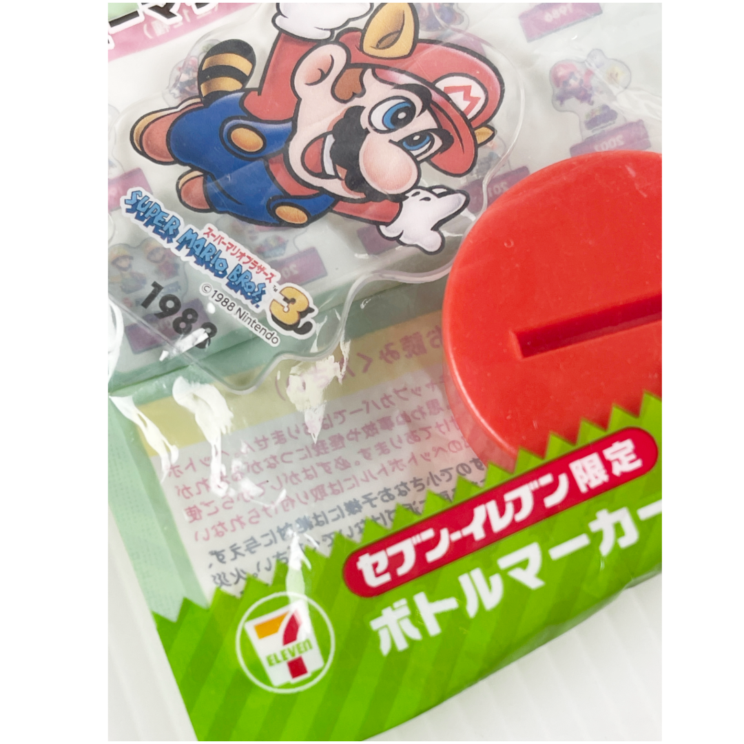 Nintendo x 7-Eleven Super Mario 35th Anniversary 1988 Super Mario Bros 3 Limited Bottle Cap