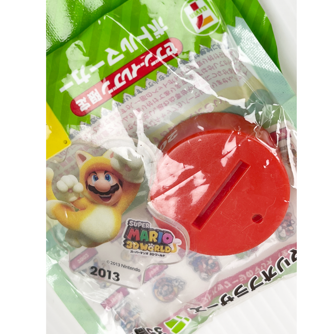 Nintendo x 7-Eleven Super Mario 35th Anniversary 2013 Super Mario 3D World Limited Bottle Cap