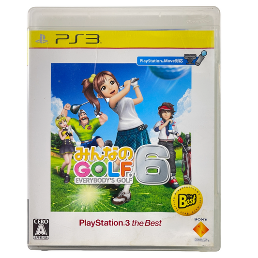 PS3 Minna no Golf 6/ Hot Shot Golf  6 (JPN Ver)