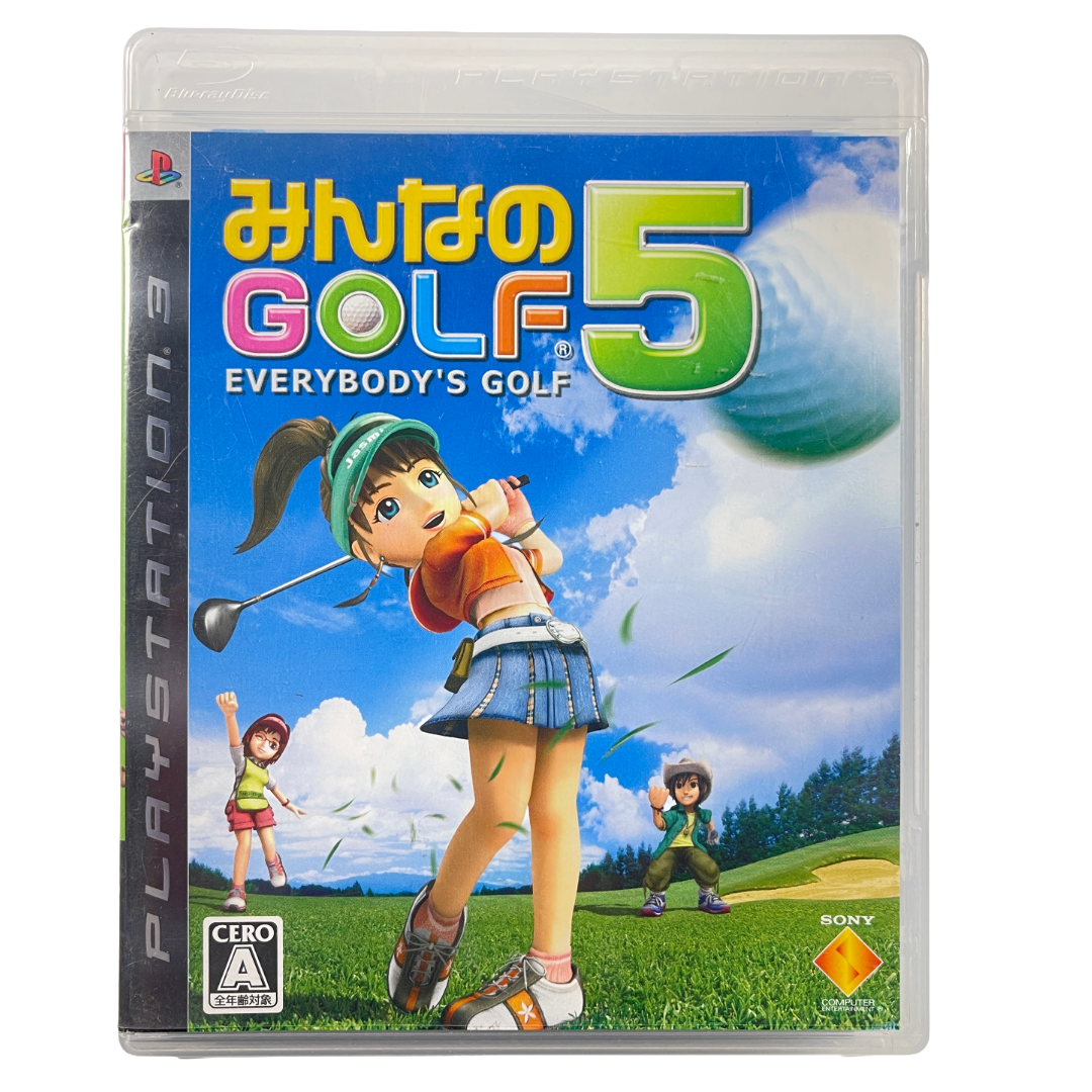 PS3 Minna no Golf / Hot Shot Golf 5 (JPN Ver)