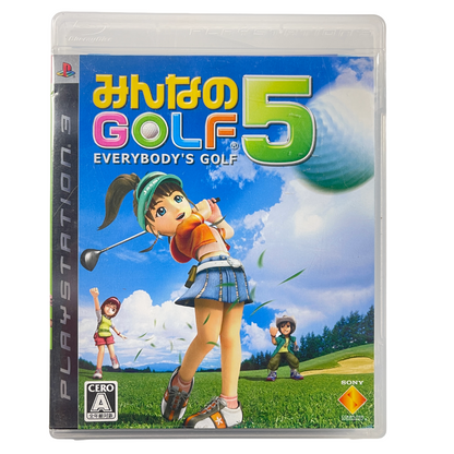 PS3 Minna no Golf / Hot Shot Golf 5 (JPN Ver)