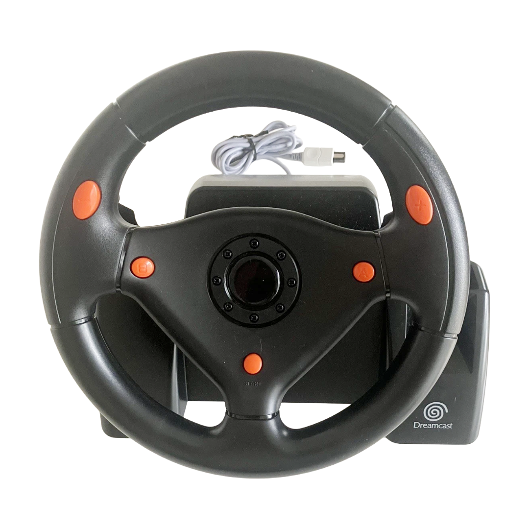 Sega DC Steering Wheel (Race Controller) HKT-8700 (JPN Ver)
