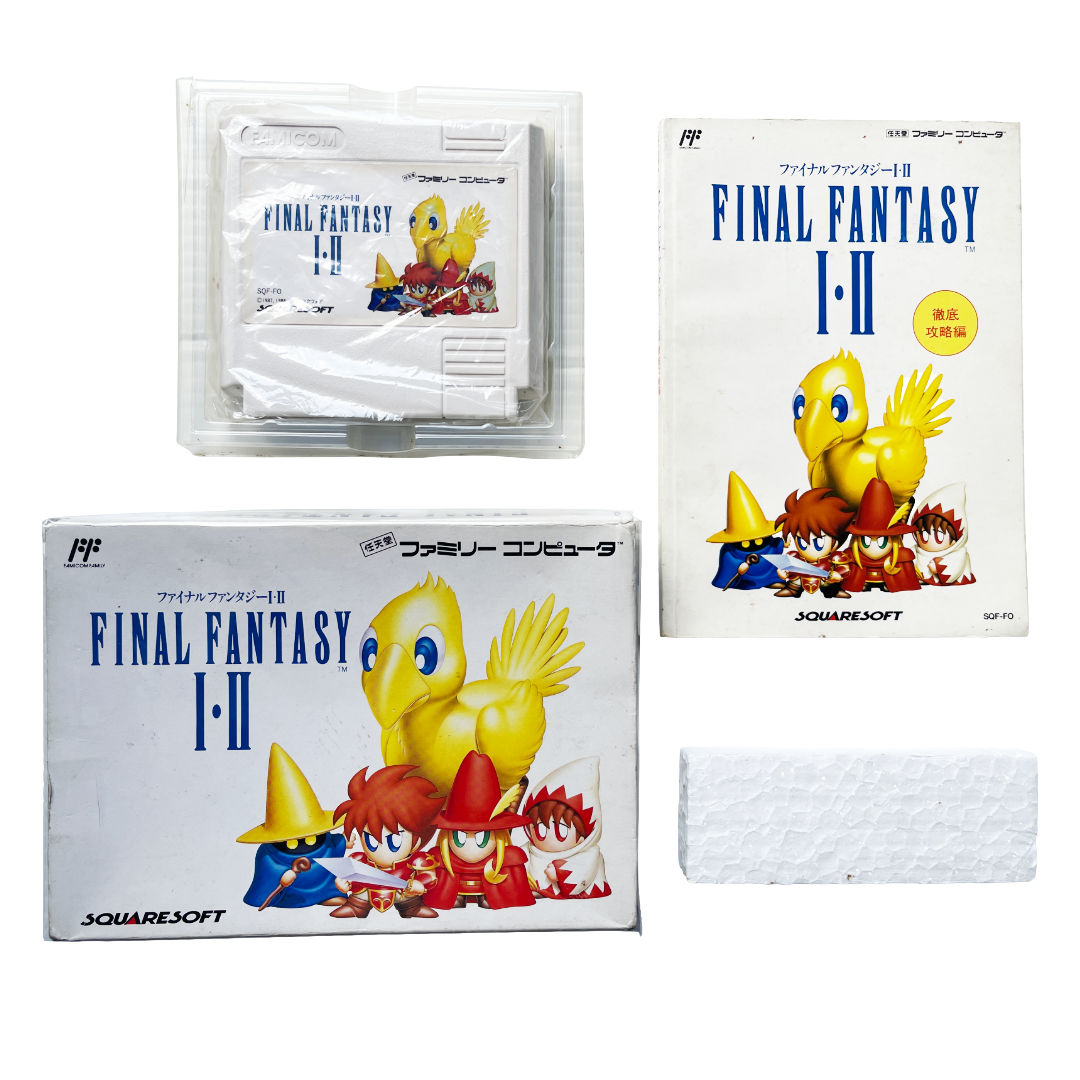 Nintendo Famicom •  Final Fantasy I & II (JPN Ver)