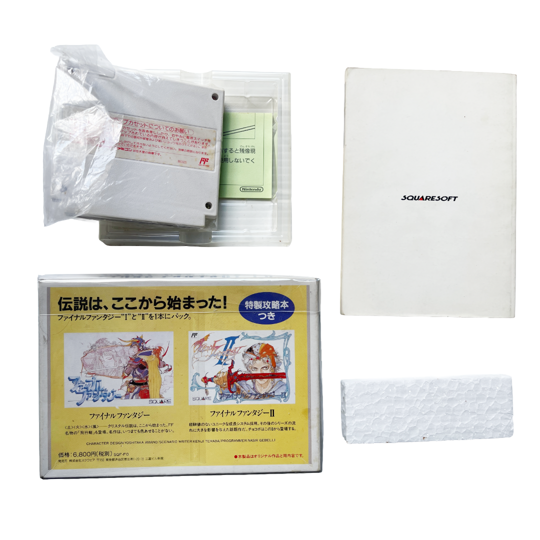 Nintendo Famicom •  Final Fantasy I & II (JPN Ver)