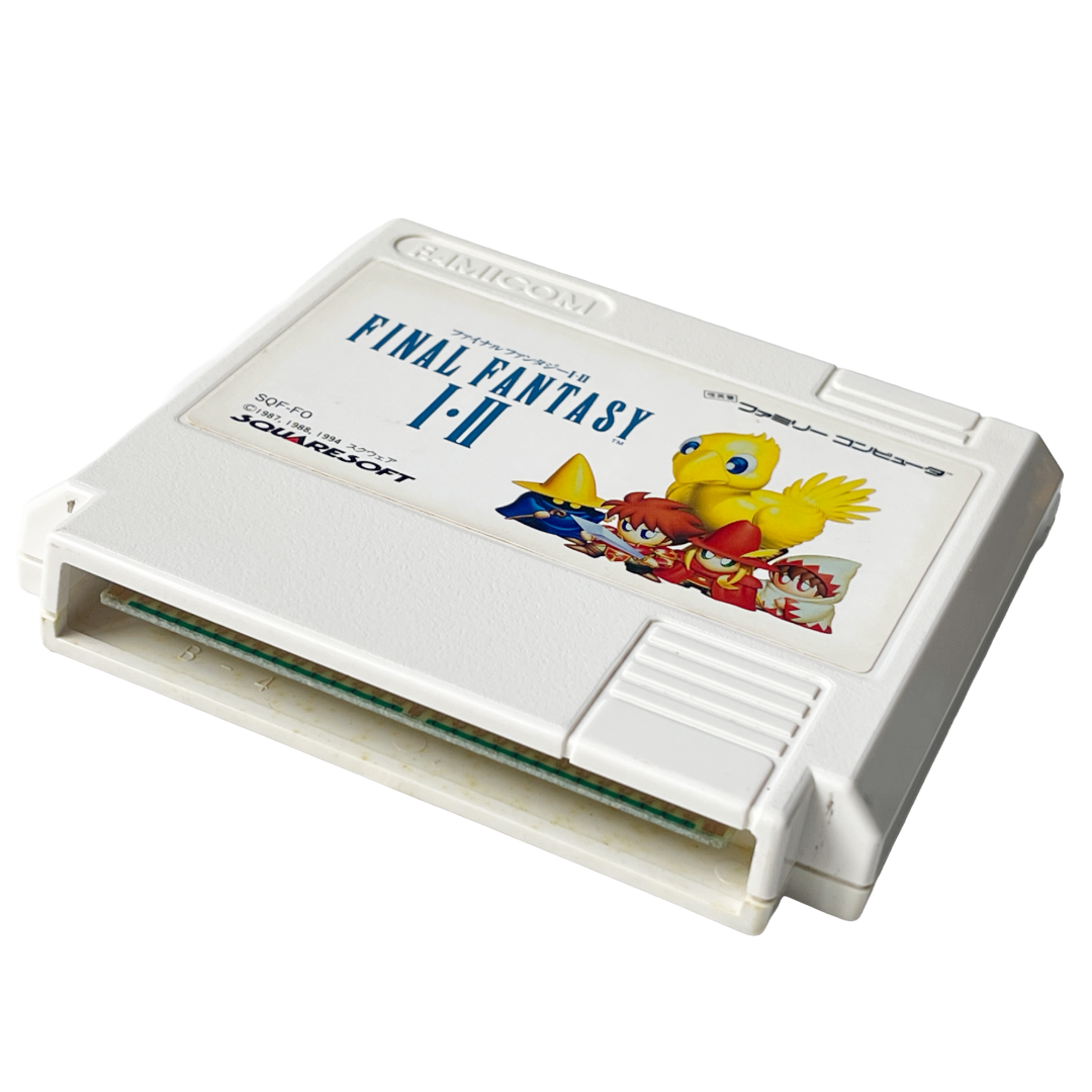 Nintendo Famicom •  Final Fantasy I & II (JPN Ver)