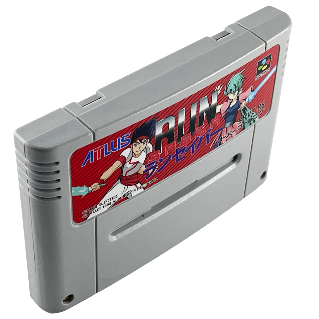 SFC Run Saber (Physics Home-brew, Loose Cartridge)