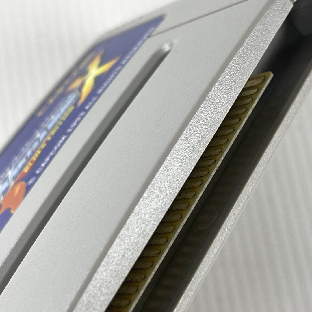 SFC Megaman X Blues Edition (Physics Home-brew, Loose Cartridge)