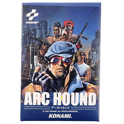 Nintendo Famicom ARC HOUND A.K.A. Contra Force (NEW Physics Home-brew, JPN Ver)
