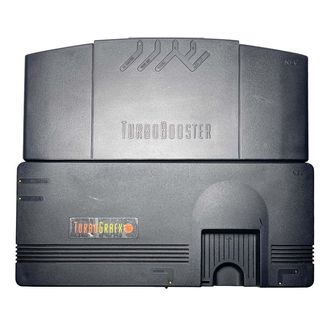 NEC TurboGrafx 16 SYSTEM W/ TurboBooster (US Ver)