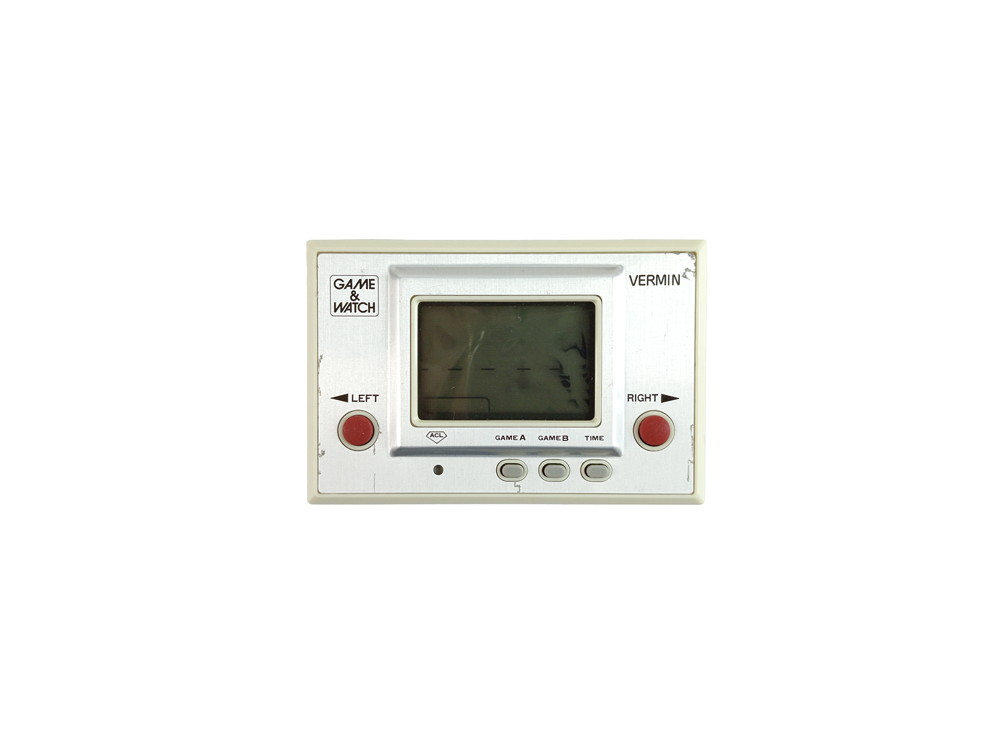 1980 Nintendo Game and Watch VERMIN MT-03 (Original Released)