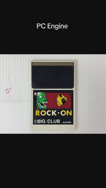 NEC PC Engine Rock On HuCard Only (JPN Ver)