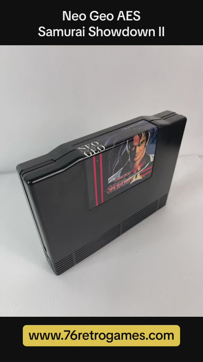 SNK NeoGeo AES Samurai Shodown 2/ Samurai Spirit II Cartridge (Genuine/ US Ver)
