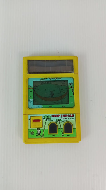 1984 CASIO Solar Energy DEEP JUNGLE CG-42