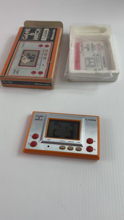 1980 Nintendo Game and Watch FLAGMAN FL-02 (Original Released)