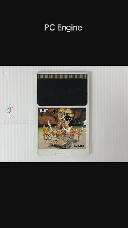 NEC PC Engine Bloody Wolf HuCard Only (JPN Ver)