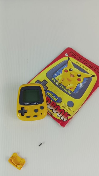 Pocket Pikachu Step Counter Pedometer W/ Instruction Booklet (JPN Ver)
