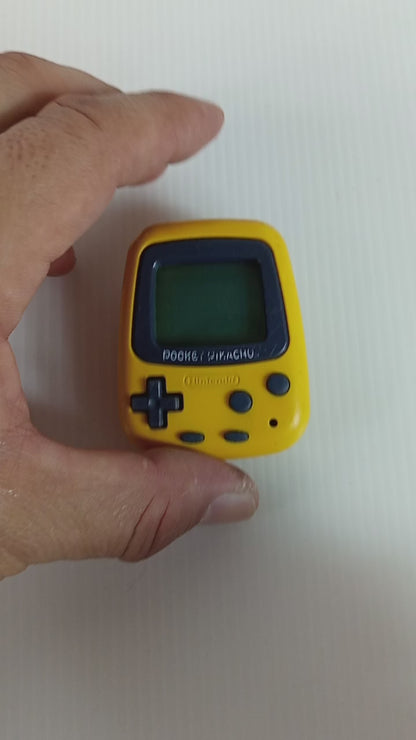 1995 Nintendo Pocket Pikachu Step Counter Pedometer (YELLOW)