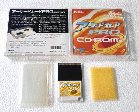NEC PC Engine CD Arcade Card Pro (PCE-AC2/ CD-ROM² interface unit)