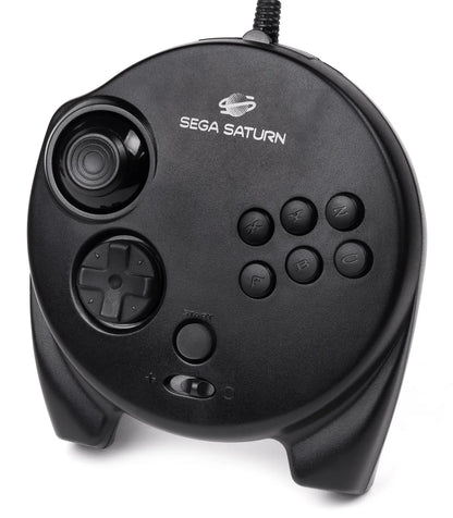 Sega SATURN 3D Analog Controller BLACK (MK-80117, US Ver)